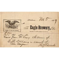 Rare Billhead for Eagle Brewery