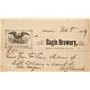 Image 1 : Rare Billhead for Eagle Brewery
