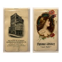 Booklet Advertising Diplomat Whiskey