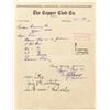 Image 1 : The Copper Club Co. Letterhead (Famous McGill Saloon)