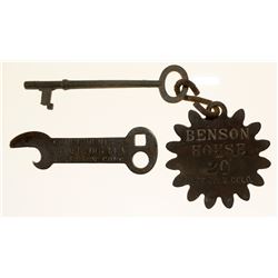 Silverton Bottle Opener and Hotel Key
