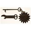 Image 1 : Silverton Bottle Opener and Hotel Key