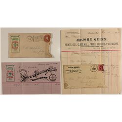 Twelve Stockton Covers (Some with Billheads)