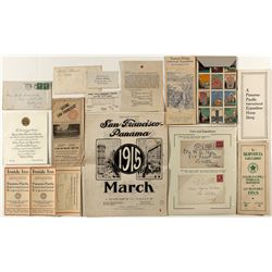 Pan. Pacific International Expo. Ephemera
