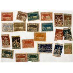 Brussels International Exposition Stamps