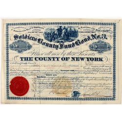 RARE Soldiers Bounty Fund Bond No. 3