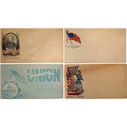 Civil War Pictorial Covers (4)