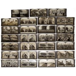 Civil War, Southern & Lincoln Stereoviews