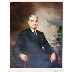 Harry S. Truman Portrait