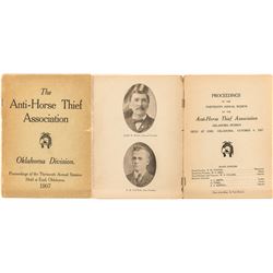 The Anti-Horse Thief Association Pamphlet