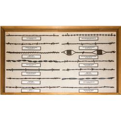 Barbed Wire Display Case 2