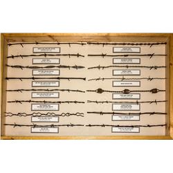 Barbed Wire Display Case 7