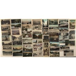 Alaska postcards: General scenery (old Chrome)