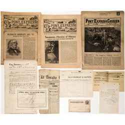 El Dorado County ephemera