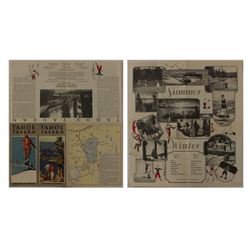 Brochure for the Tahoe Tavern