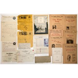 Los Angeles ephemera