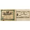 Image 1 : Pair of Napa Stock Certificates (Wine & Oil)