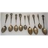 Image 1 : Nine Different Silver spoons