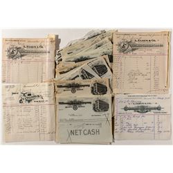 Sacramento Billheads & Receipts: Clothing