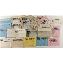 Sacramento Billheads & Receipts: Grocers