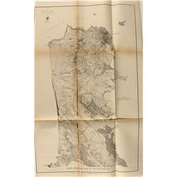 1869 Map of San Francisco Peninsula
