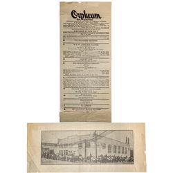 Orpheum Theatre Advertisement