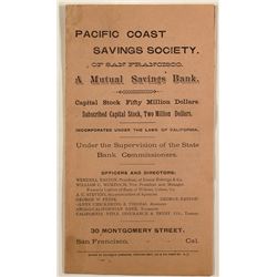 Pacific Coast Savings Society pamphlet