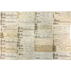 German Hospital, San Francisco Receipts