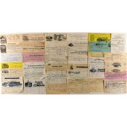 San Francisco Billheads: Groceries (Pre-1900)