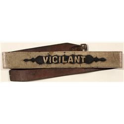 "Vigilant" Fireman Belt