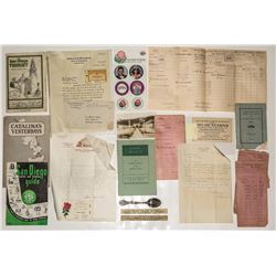 Southern California ephemera