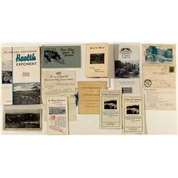 St. Helena Pamphlets & Ephemera
