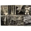 Image 1 : Ansel Adams Yosemite Menus 1 (8 Different)