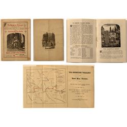 Booklet w/ Map for Stagecoach Line to Yosemite