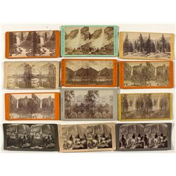 Yosemite Waterfall Stereoviews