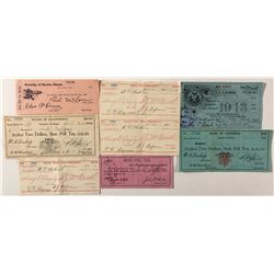 California Poll Tax Receipts