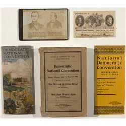 Democratic Convention Ephemera
