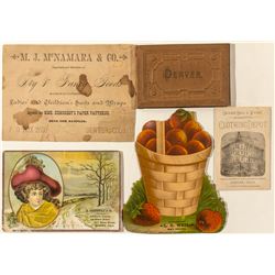 Denver-related Trade Cards
