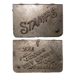 Embossed Stamp Case, Joslin Dry Goods