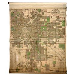 Marsh's Real Estate Map of Denver