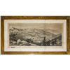 Image 1 : Hagerman Pass Lithograph with Original 19th-century Frame