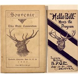Two Elks programs