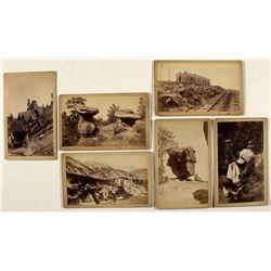 Six Colorado Cabinet Cards by Anna M. Tweed
