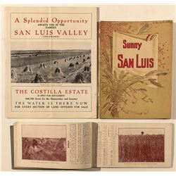 Trio of San Luis Valley Booklets