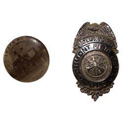Two Colorado Fire Badges