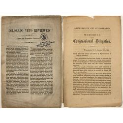 Colorado Statehood in the Making