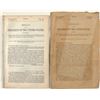 Image 1 : Two Executive Documents from President Andrew Johnson re: Colorado