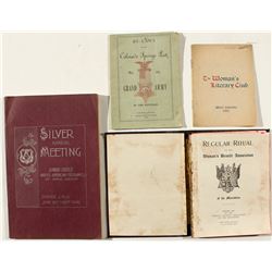 Four Colorado Pamphlets and Programs