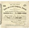 Image 1 : Sand Creek Land and Cattle Company Stock Certificate