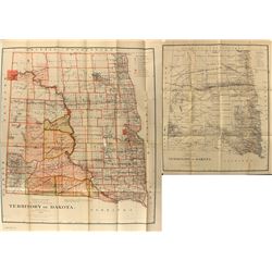 Two Dakota Territory Maps